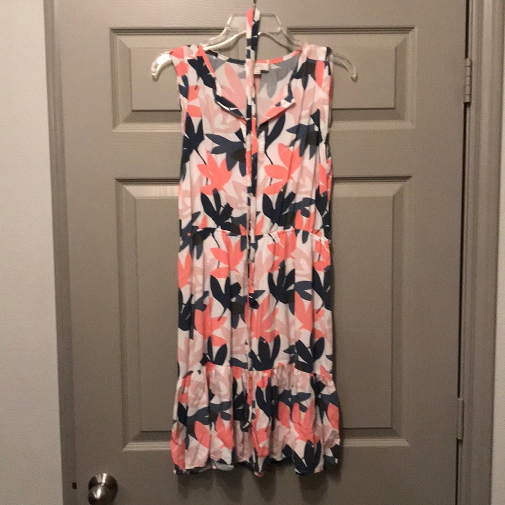 Loft printed jungle dress